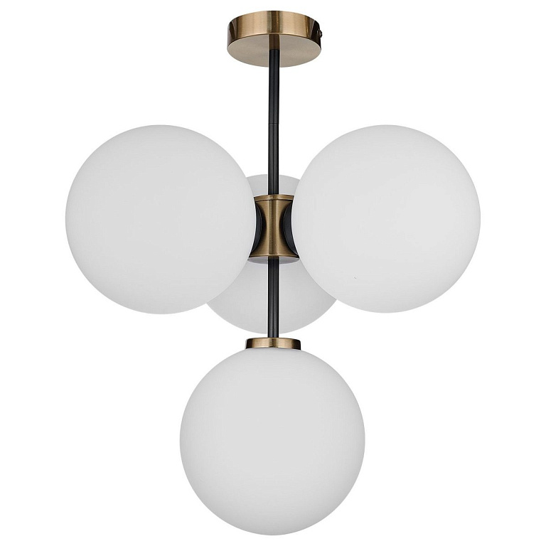 Люстра на штанге 33 идеи S32WH CHN800S.04.17ABL.ASB-S32WH