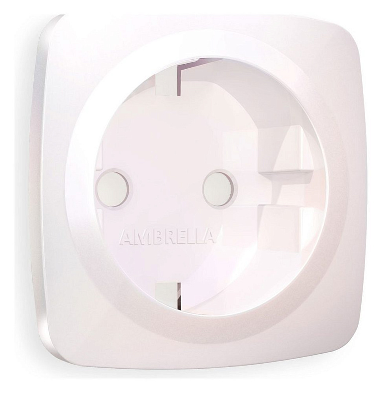 Накладка для розетки с заземлением Ambrella Volt OMEGA OP1260